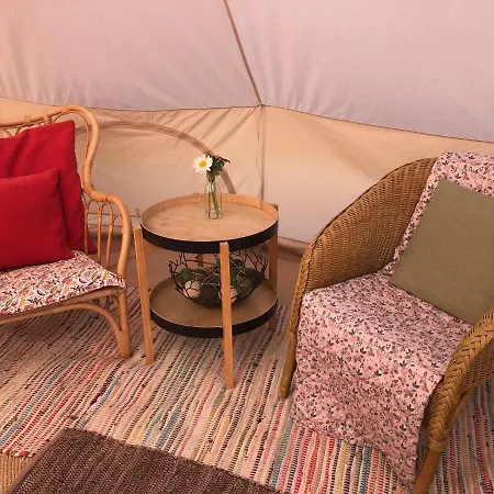 Lyxtält Helles Have Glamping Stege