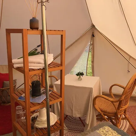 Helles Have Glamping ラグジュアリーテント スタイ