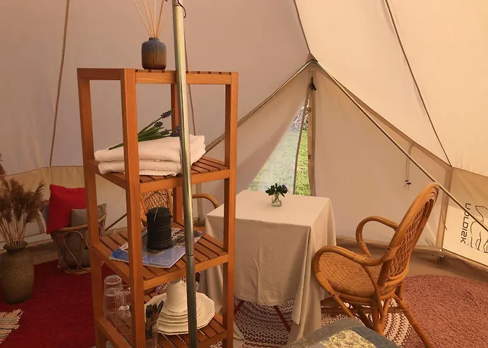 Helles Have Glamping خيمة فخمة شتايغ